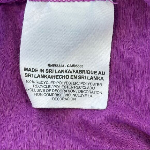 Nike Dri-Fit Cool Breeze Strappy Tank Purple Small - Picture 8 of 8